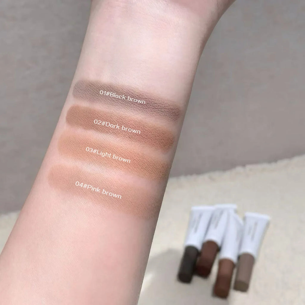 Natural Mist Eyebrow Dye Gel Tint Mascara SHAQINUO Long Lasting Quick Dry Dyeing Brow Tattoo Tinted Cream Brow Makeup