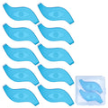 10pcs Makeup Eyelash Brushes Reuseable Plastic Clean Comb S Shape Lashes Lifting Curler Eye Lash Extension Perm Eyelashes Tool