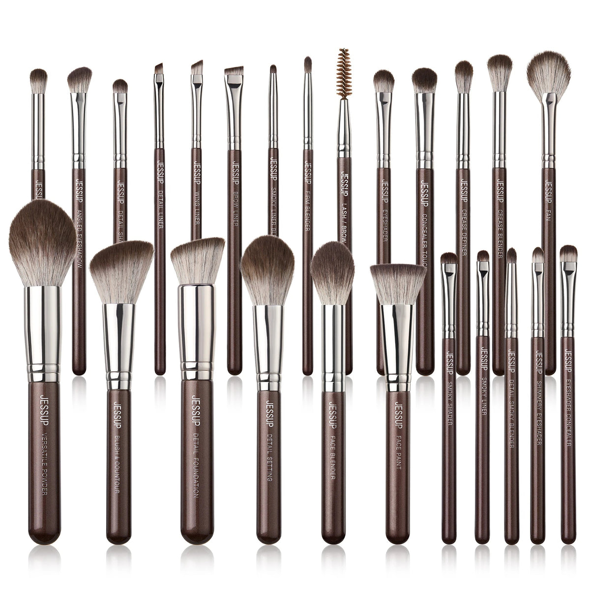 Jessup Makeup Brush Set – 15 to 25-Piece Professional Brush Collection dylinoshop