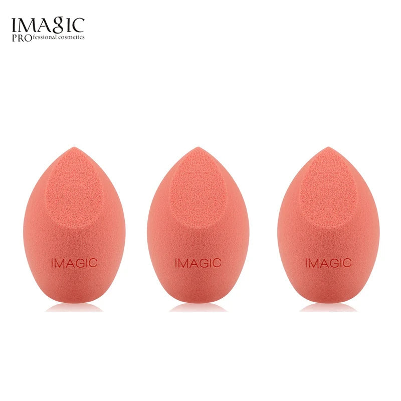 IMAGIC 3-Piece Makeup Puff Set – Wet & Dry Foundation Sponge dylinoshop