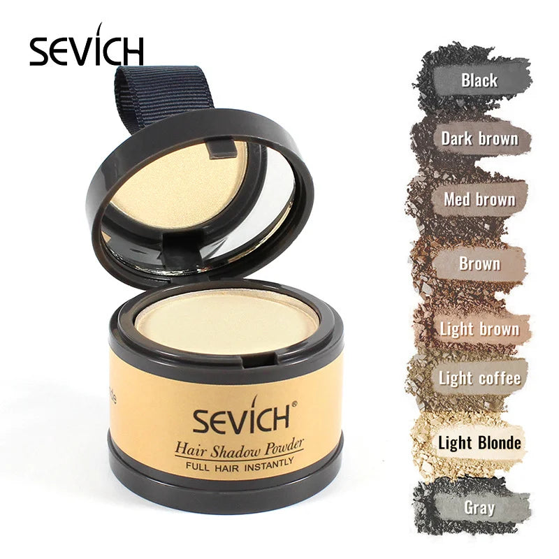 Sevich Hairline Powder 4g Hairline Shadow Powder Women Men Makeup Hair Concealer Natural Cover Unisex Hair Straightener Brush dylinoshop