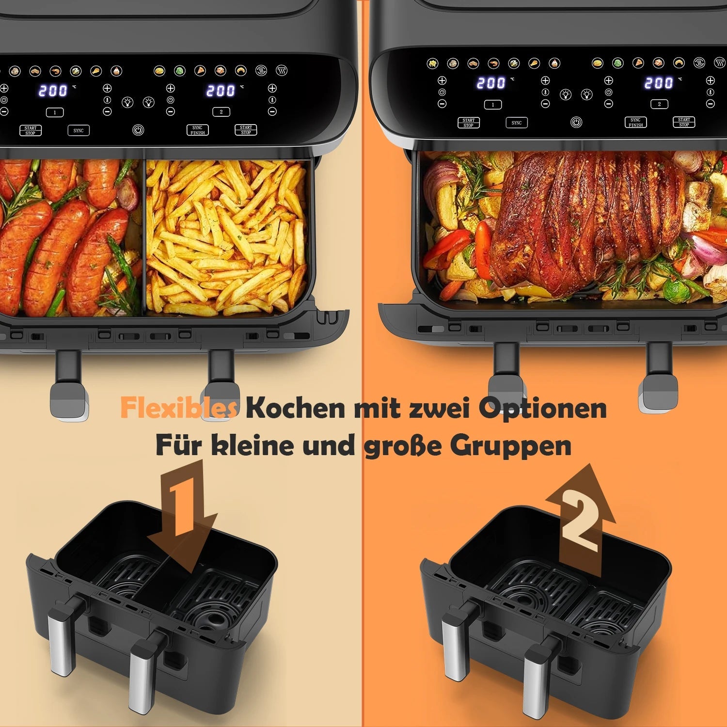 Oyajia DualZone Fryer 