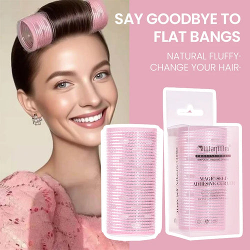 1pcs Hair Rollers Set Curlers No Heat Hair Waver Bangs Self-Adhesive Hair Curlers for Women Makeup Hair Styling Curling Tools dylinoshop