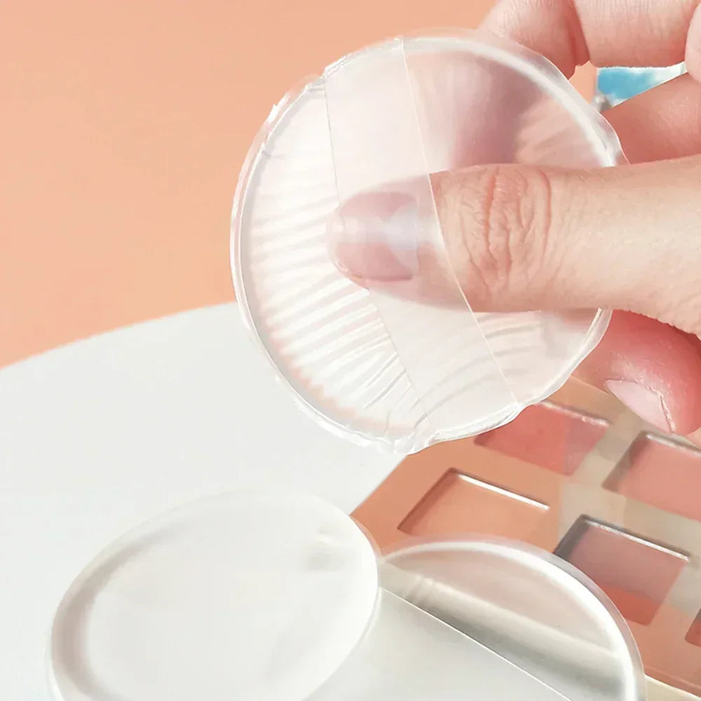 Soft Silicone Gel Powder Puff Sponge For Cosmetic Face Foundation BB Cream No Powder Eating Powder Cosmetic Puff Makeup Tools