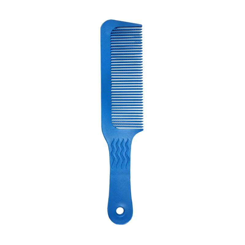 Salon-Grade Teasing Hair Comb - Rounded Wavy Teeth Barber Comb, Flat Top Styling Comb, Hairdressing Tool dylinoshop