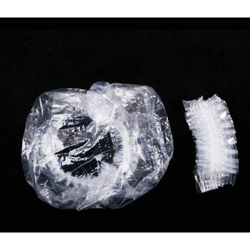 100/200PCS disposable earmuffs ear piercing bathing shampooing, preventing water ingress, ear protection, hair dyeing earmuffs