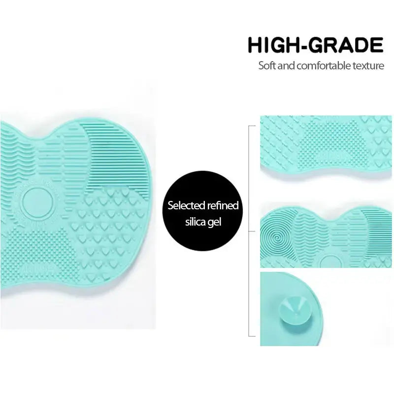 Silicone Brush Cleaner Cosmetic Make Up Washing Brush Gel Cleaning Mat Foundation Makeup Brush Cleaner Pad Scrubbe Board dylinoshop