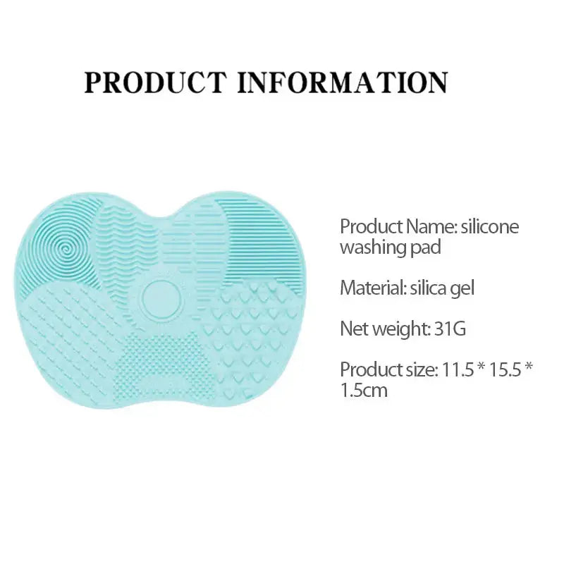 Silicone Brush Cleaner Cosmetic Make Up Washing Brush Gel Cleaning Mat Foundation Makeup Brush Cleaner Pad Scrubbe Board dylinoshop