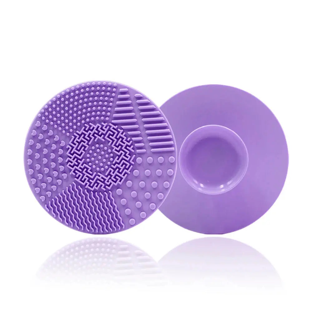 Silicone Brush Cleaner Cosmetic Make Up Washing Brush Gel Cleaning Mat Foundation Makeup Brush Cleaner Pad Scrubbe Board dylinoshop