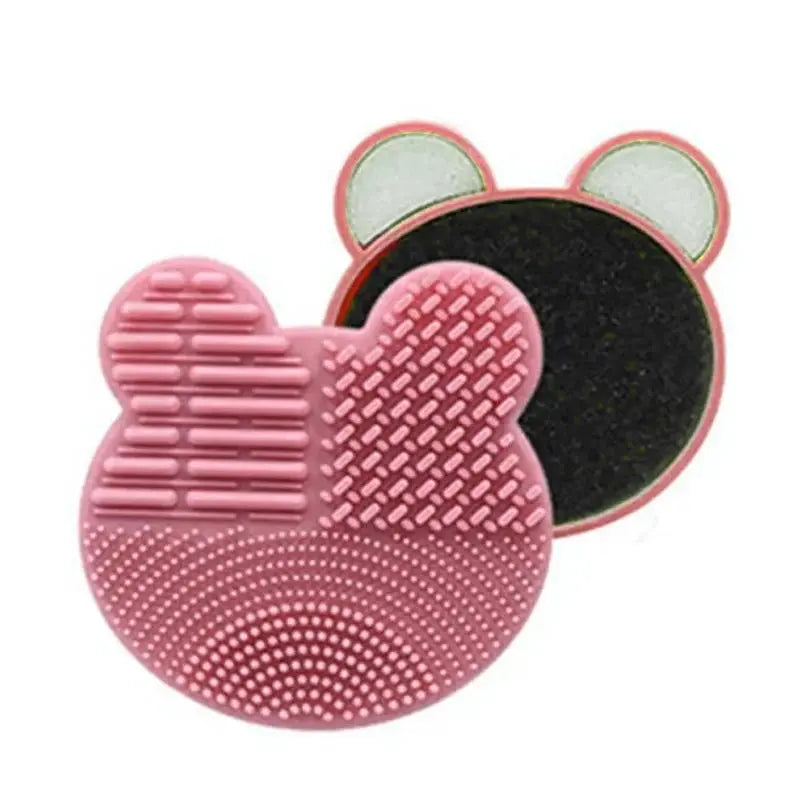 Silicone Brush Cleaner Cosmetic Make Up Washing Brush Gel Cleaning Mat Foundation Makeup Brush Cleaner Pad Scrubbe Board dylinoshop