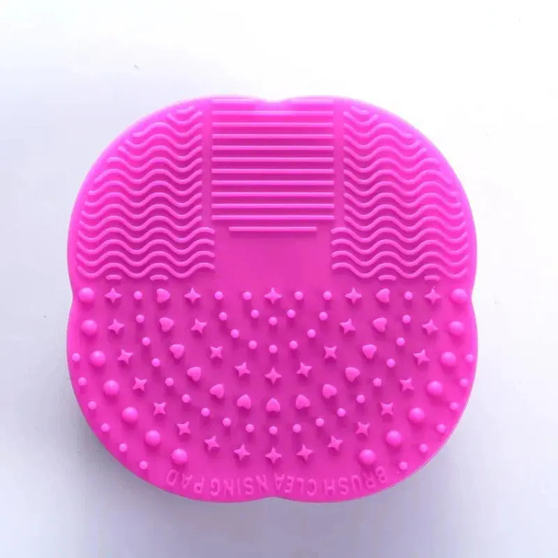 Silicone Brush Cleaner Cosmetic Make Up Washing Brush Gel Cleaning Mat Foundation Makeup Brush Cleaner Pad Scrubbe Board dylinoshop