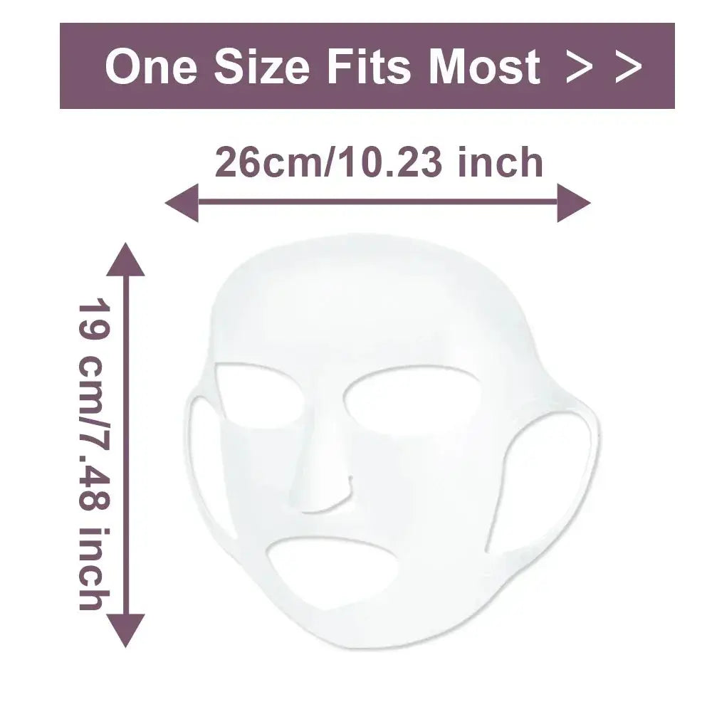 Reusable Face Mask Holder for Sheet Masks – Wet Locking to Avoid Evaporation