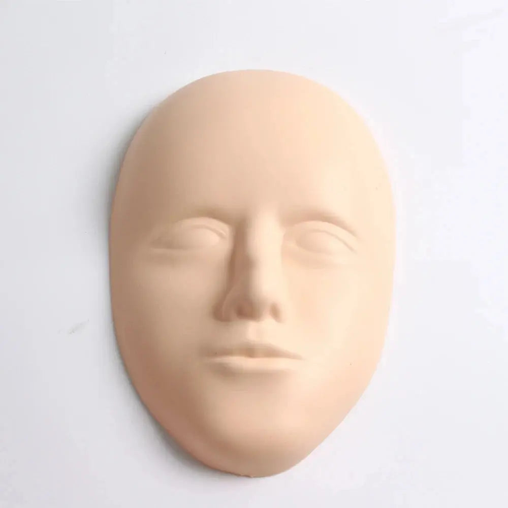 Silicone Facial Practice Head - Permanent Makeup Training Mannequin dylinoshop
