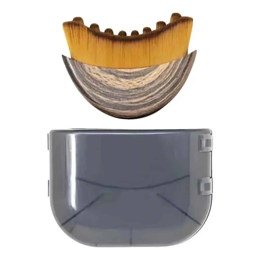 Soft Bristle Contoured Facial Cleansing Brush