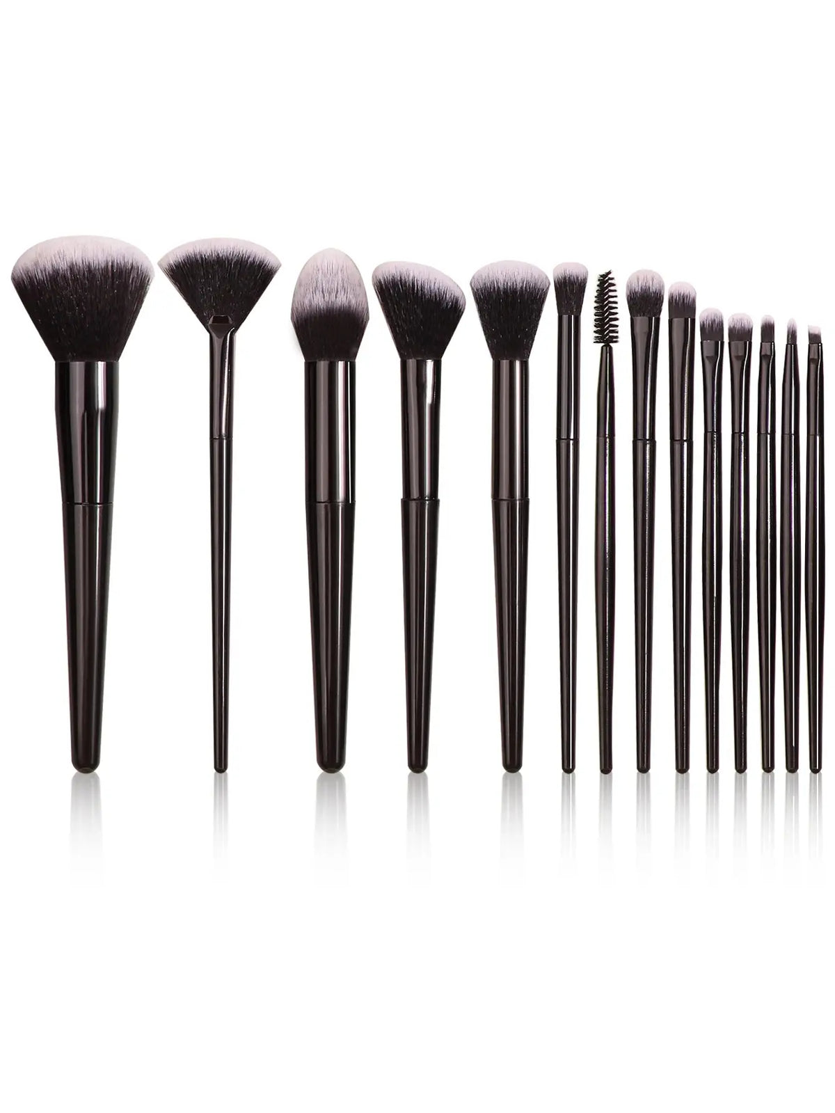 Soft Bristle Makeup Brush Set with Holder, Beauty Egg & Puff dylinoshop
