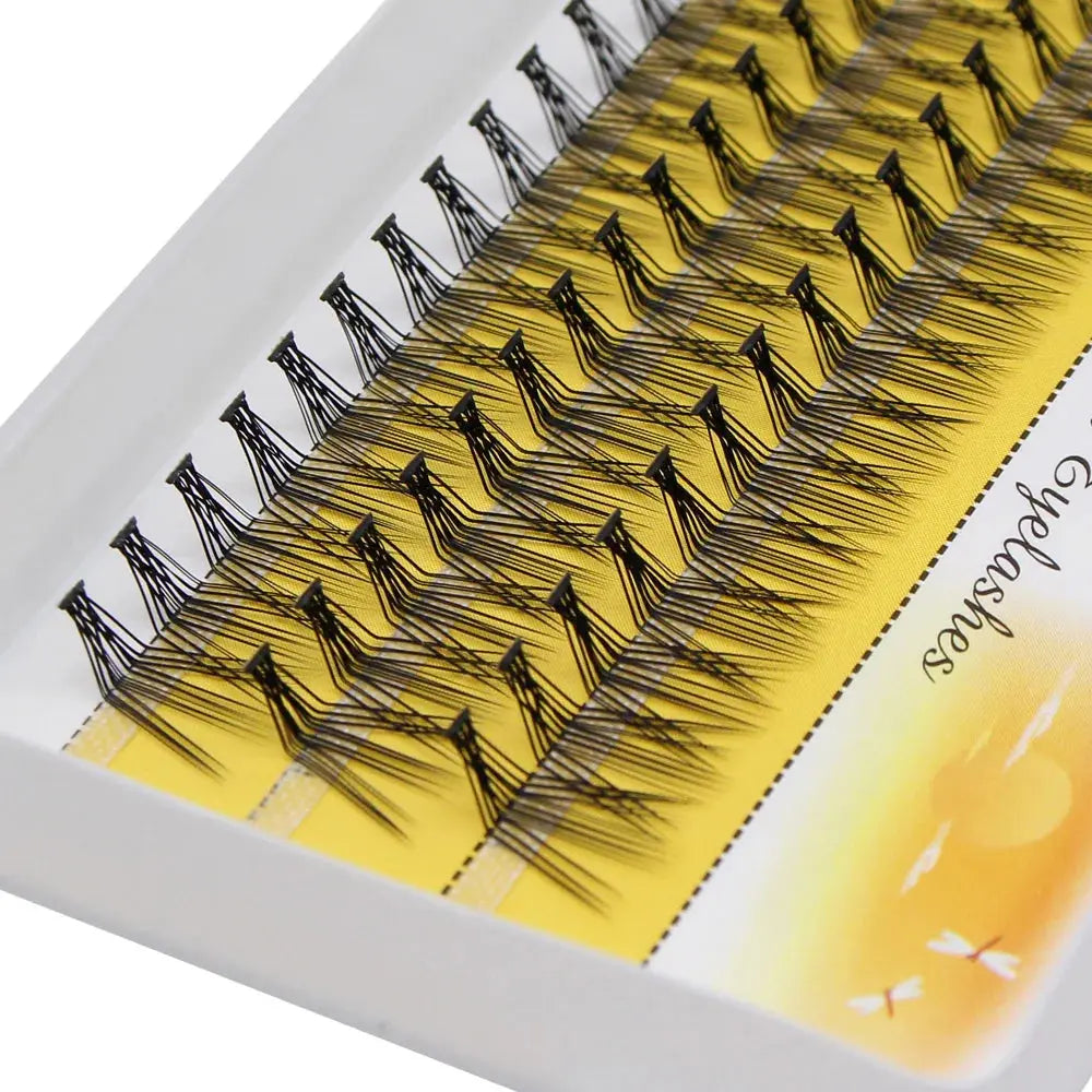 Super Bunch L Curl Individual Eyelash Clusters, 60-Pack dylinoshop