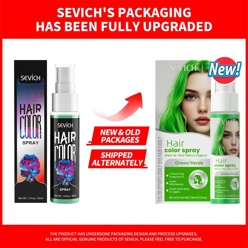Temporary Hair Color Spray - One-Time Hair Dye dylinoshop