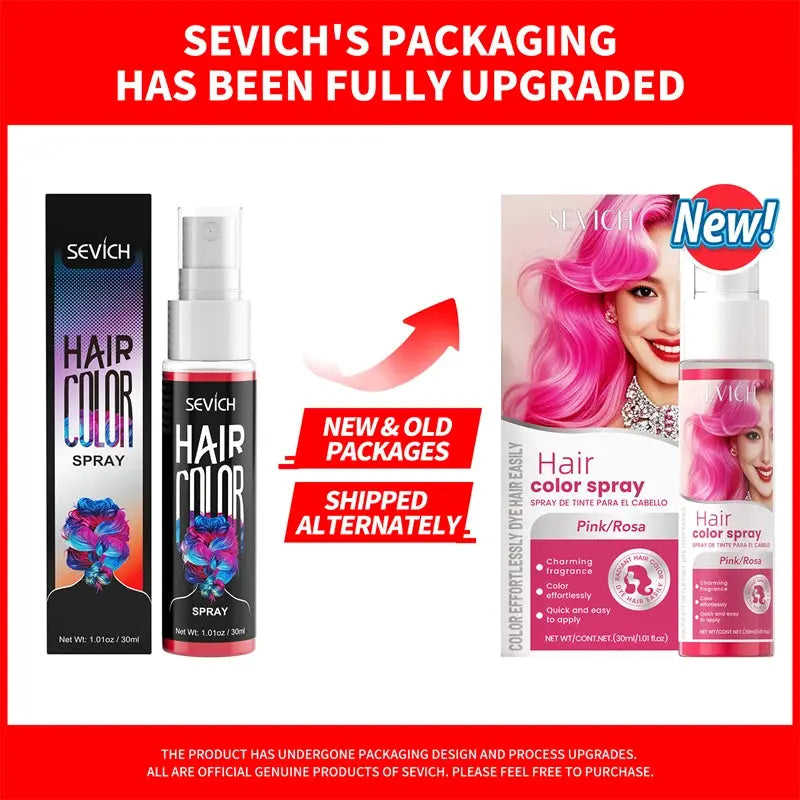 Temporary Hair Color Spray - One-Time Hair Dye dylinoshop