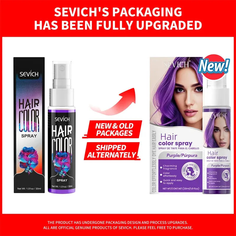 Temporary Hair Color Spray - One-Time Hair Dye dylinoshop