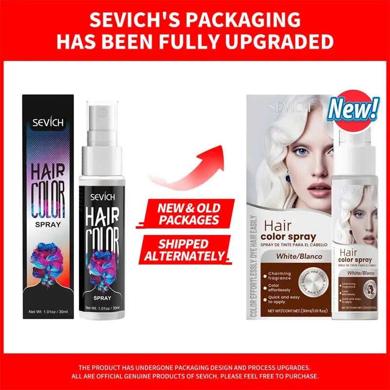 Temporary Hair Color Spray - One-Time Hair Dye dylinoshop