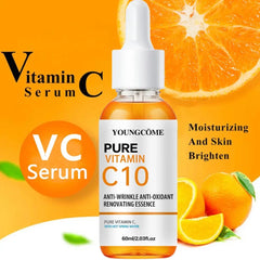 Vitamin C Facial Essence Hyaluronic Acid Dark Skin Brighten Serum Fade Fine Lines Moisturizing Repair Dull Serum Face Skin Care