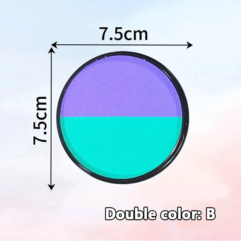 Watercolor Face & Body Paint, Water-Based Multicolor Set dylinoshop