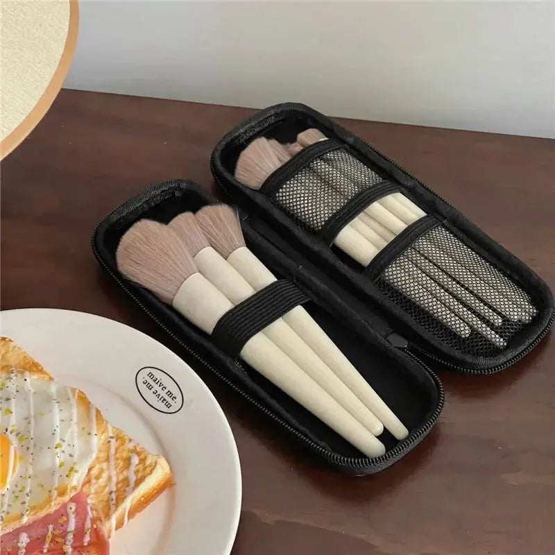 Waterproof Makeup Brush Storage Bag – Double Zipper Travel Case dylinoshop