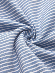 Waver Midi Dress | Lightweight Striped Design, 3/4 Sleeves