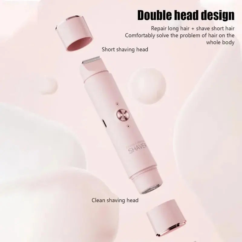 Women’s 2-in-1 Electric Epilator & Shaver – Rechargeable Body & Bikini Hair Remover dylinoshop
