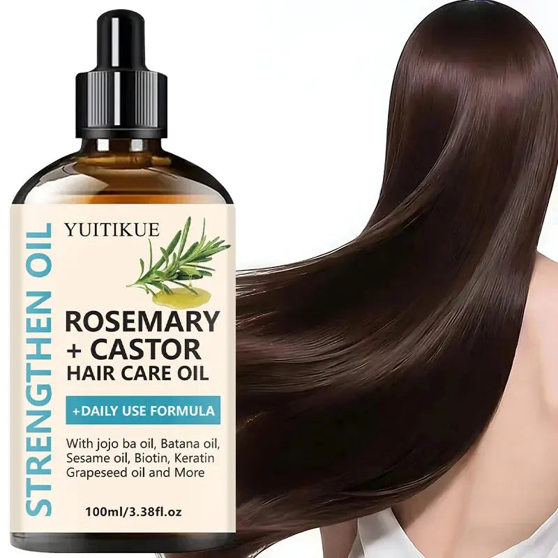 YUITIKUE Rosemary & Castor Strengthening Hair Oil - Uexim