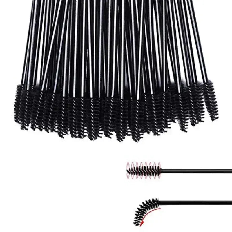 YZQINELL Disposable Mascara & Eyelash Spoolie Brushes dylinoshop