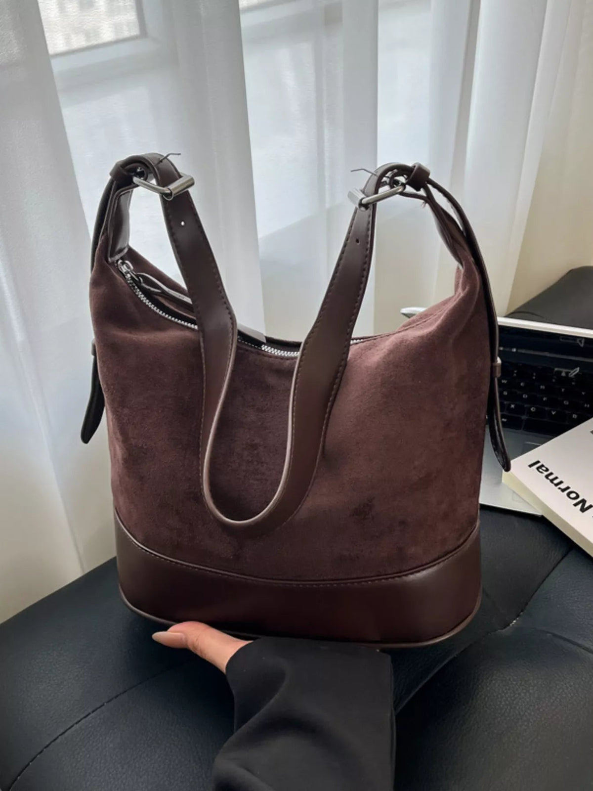 Adjustable Strap Tote Bag 