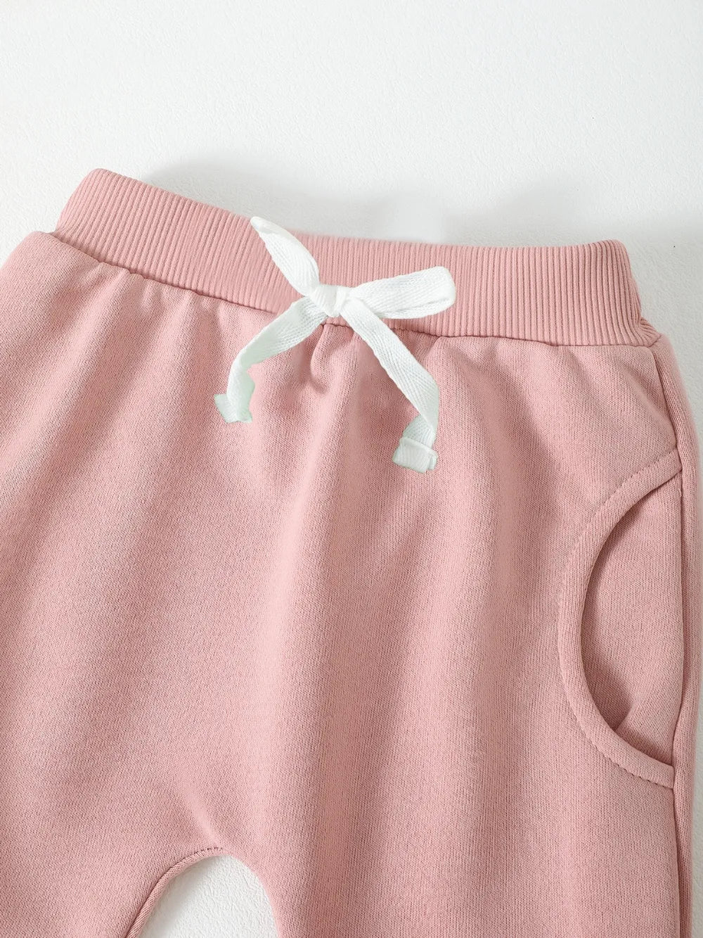Children's Letter Graphic Sweatshirt and Pants Set 