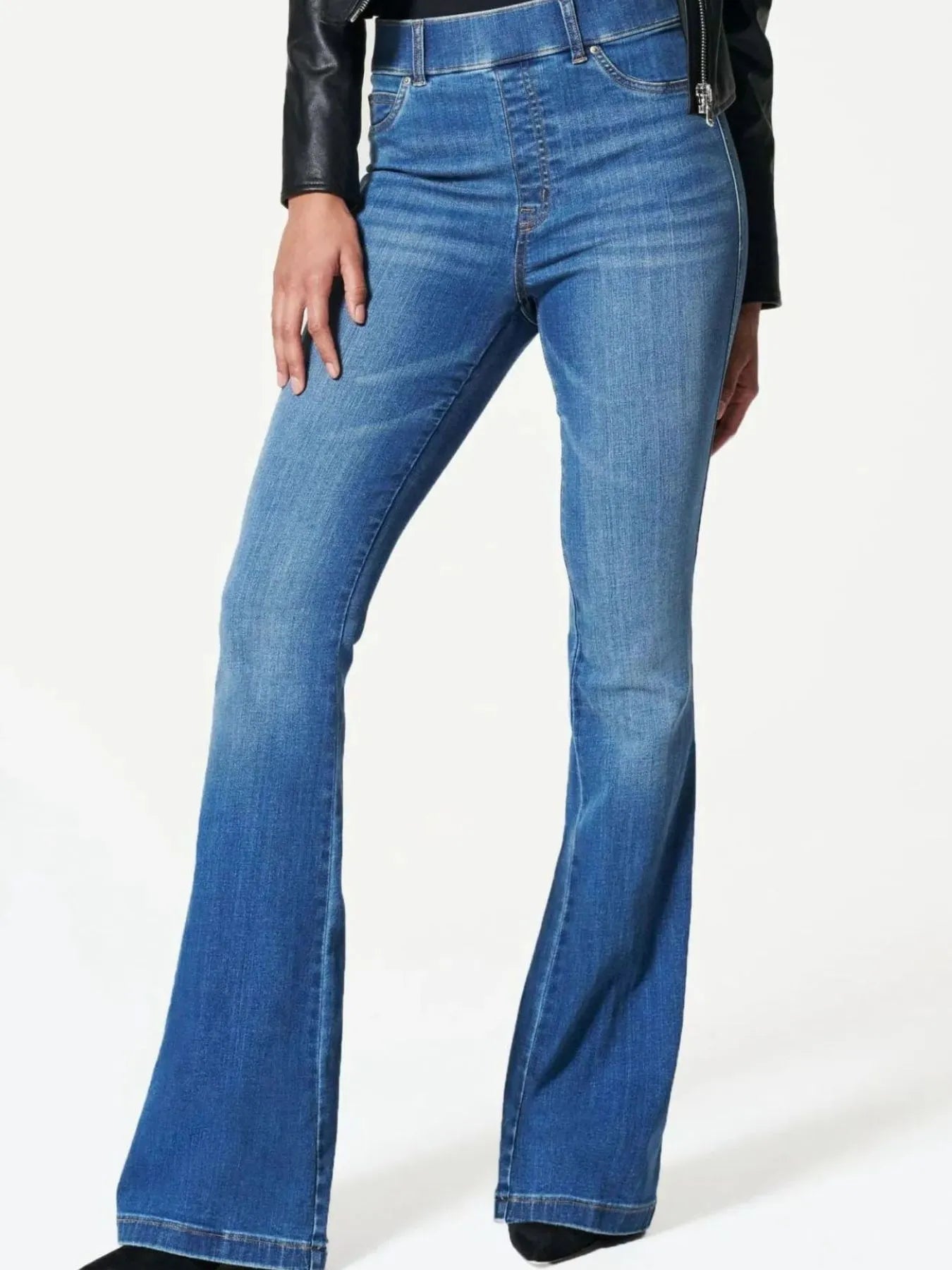 Full Size High-Waisted Flare Jeans Plus Size 