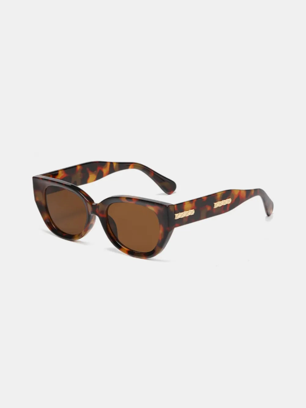 Cat Eye Polycarbonate Frame Sunglasses 