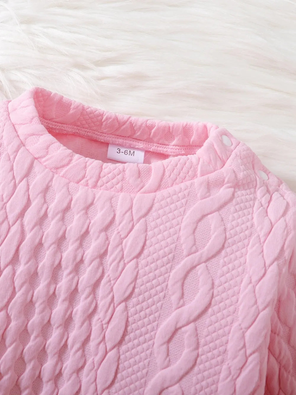 Children's Lace Detail Top and Skirt Set 