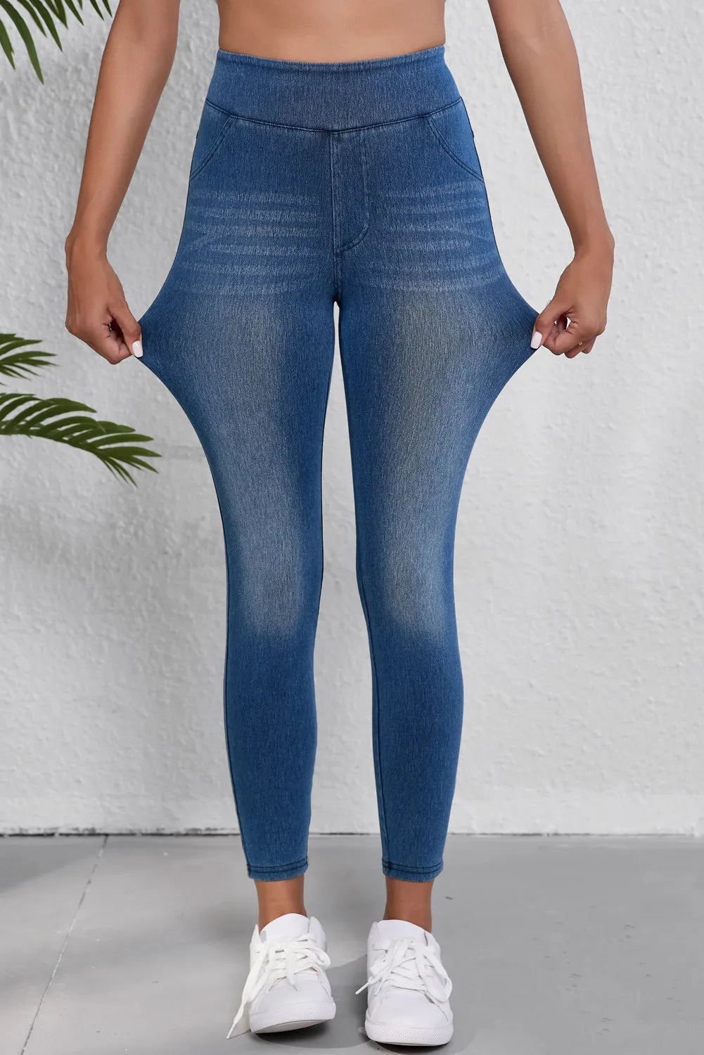 High Waist Skinny Jeans 