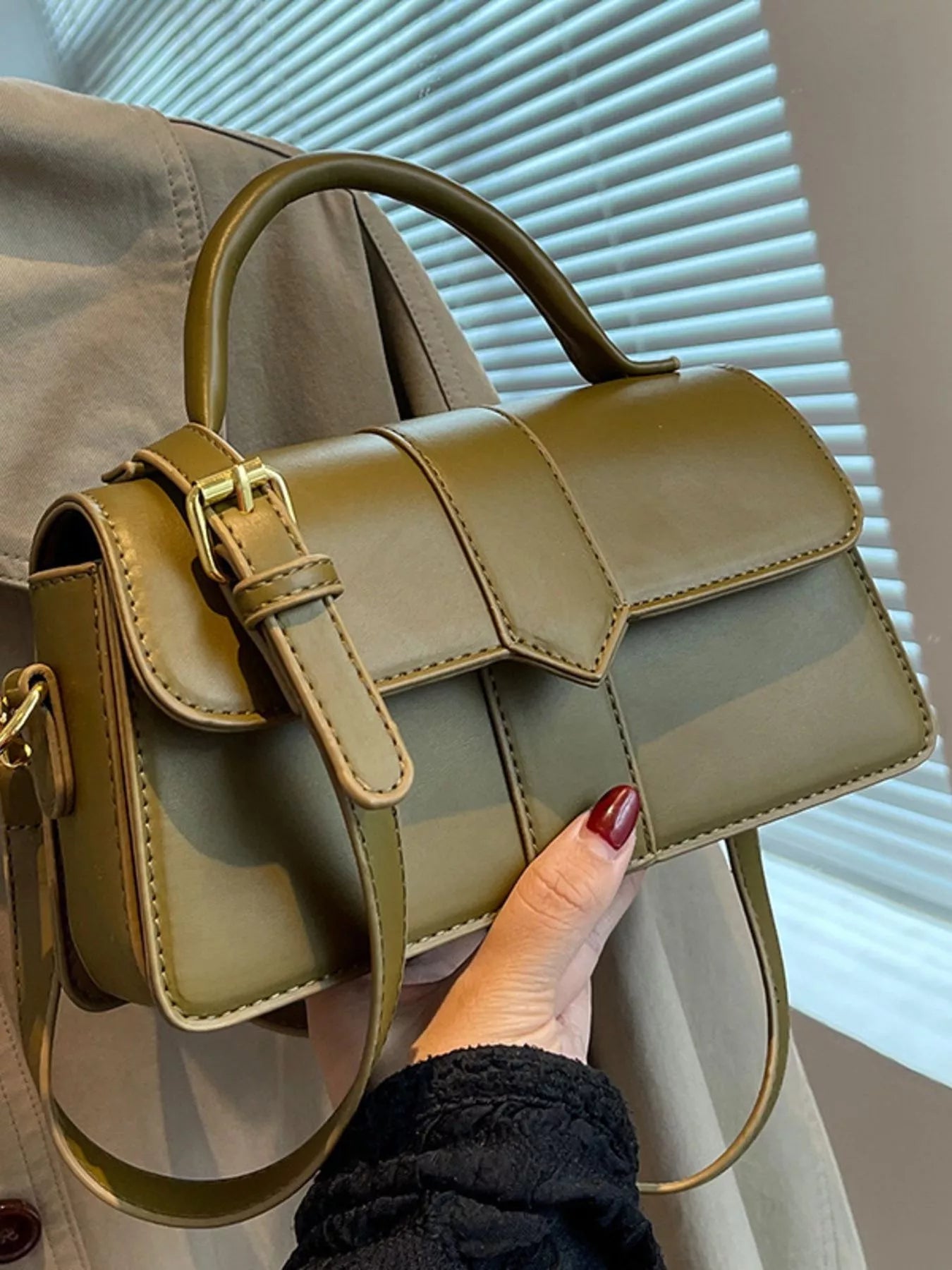 Top Handle Crossbody Bag 