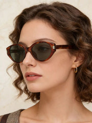 Lightweight Cat-Eye Sunglasses 