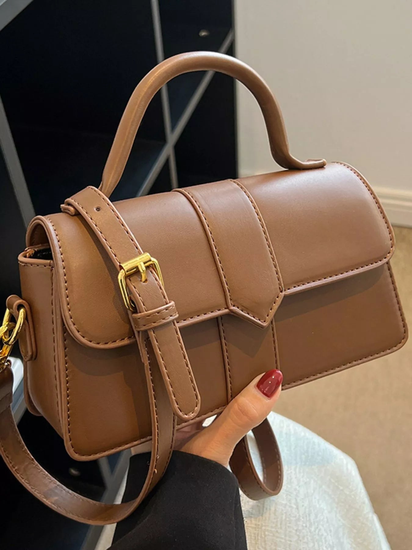 Top Handle Crossbody Bag 