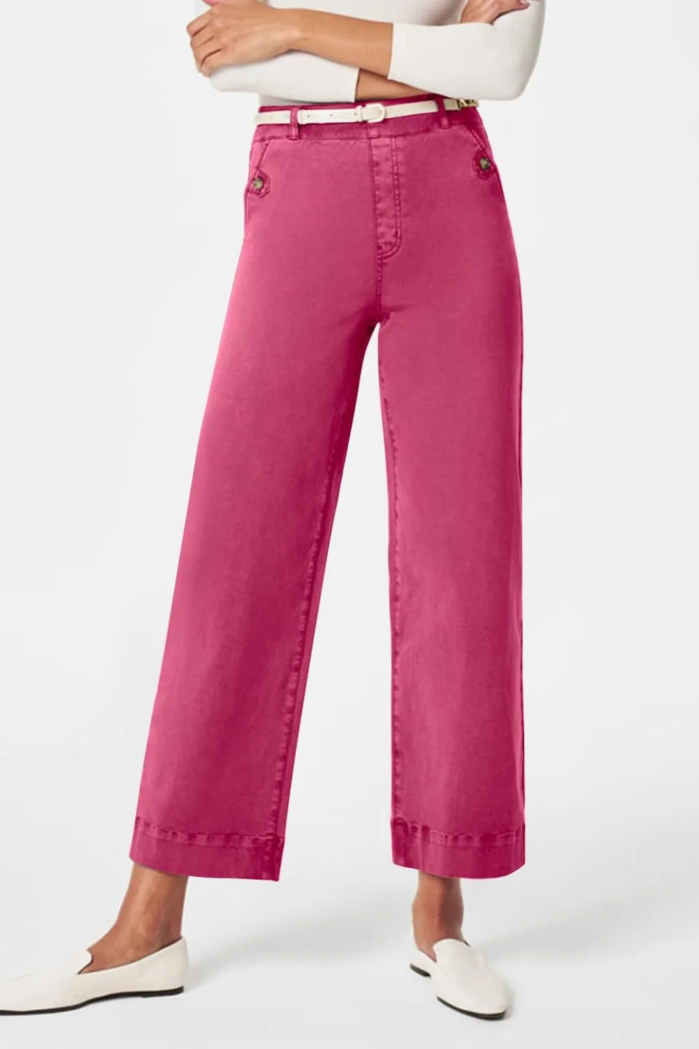 High Waist Jeans with Pockets 