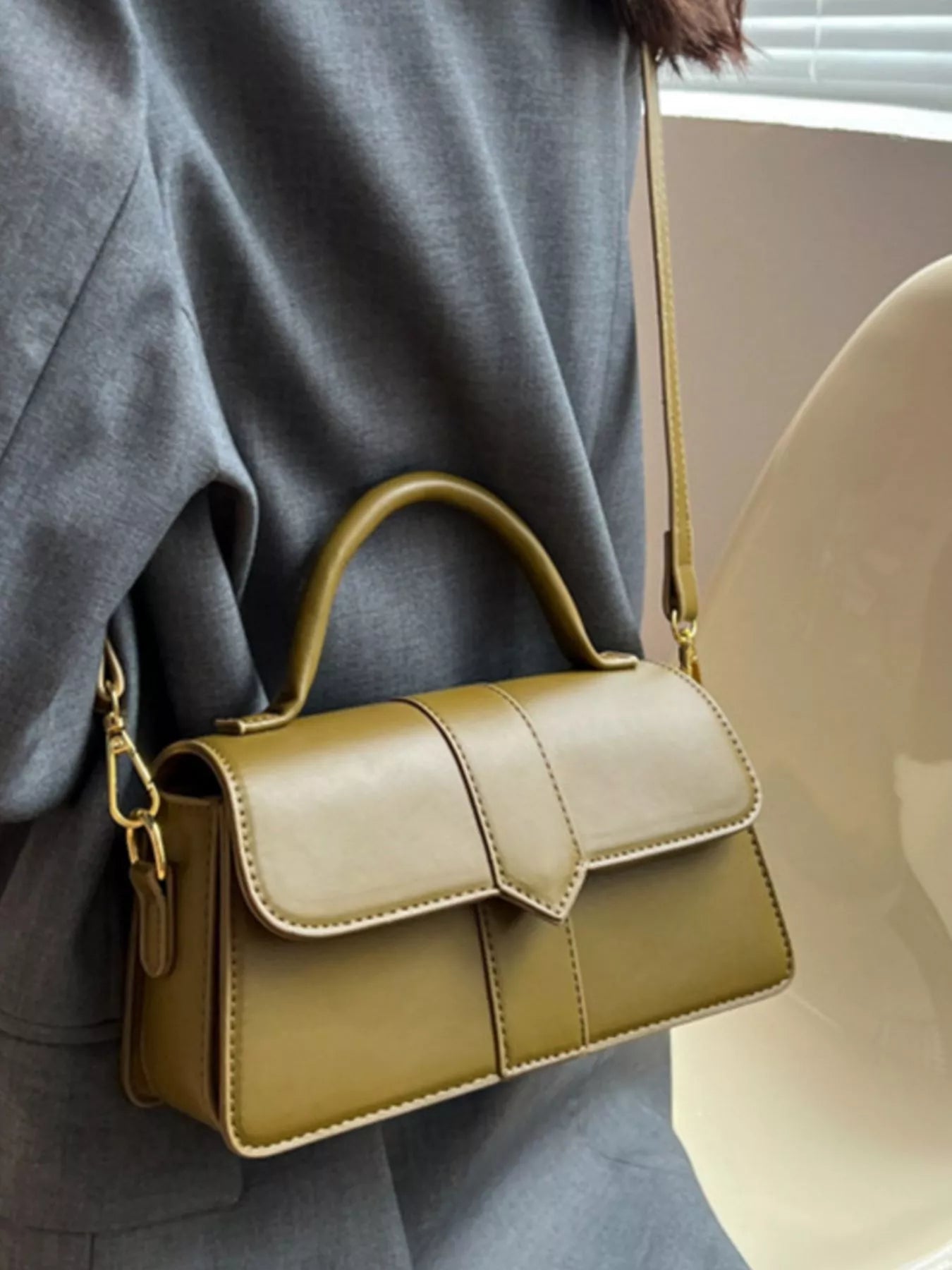 Top Handle Crossbody Bag 