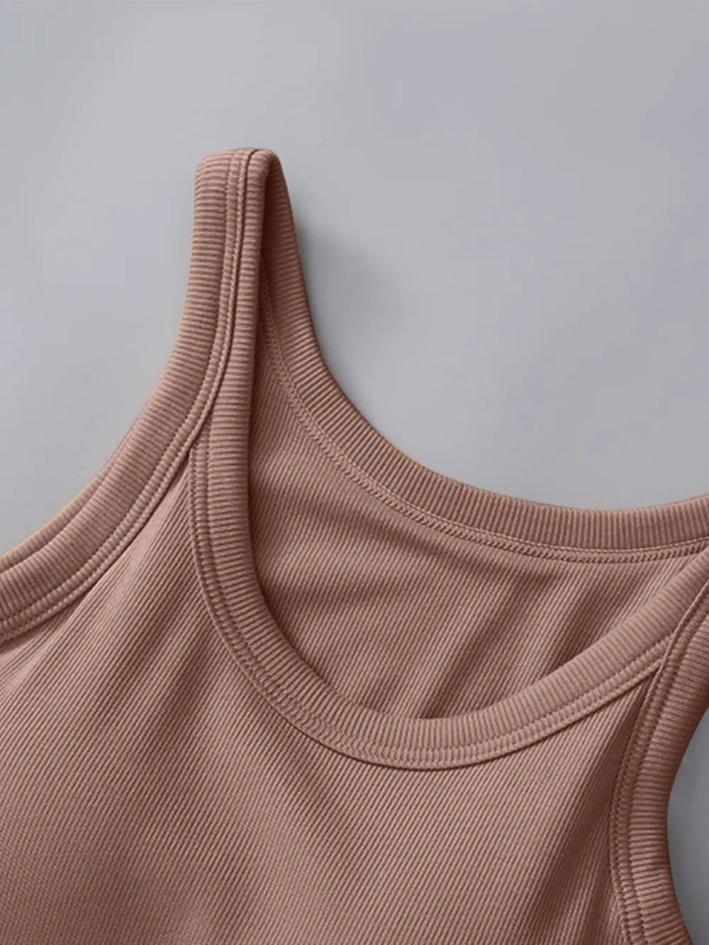Round Neck Tank with Bra 