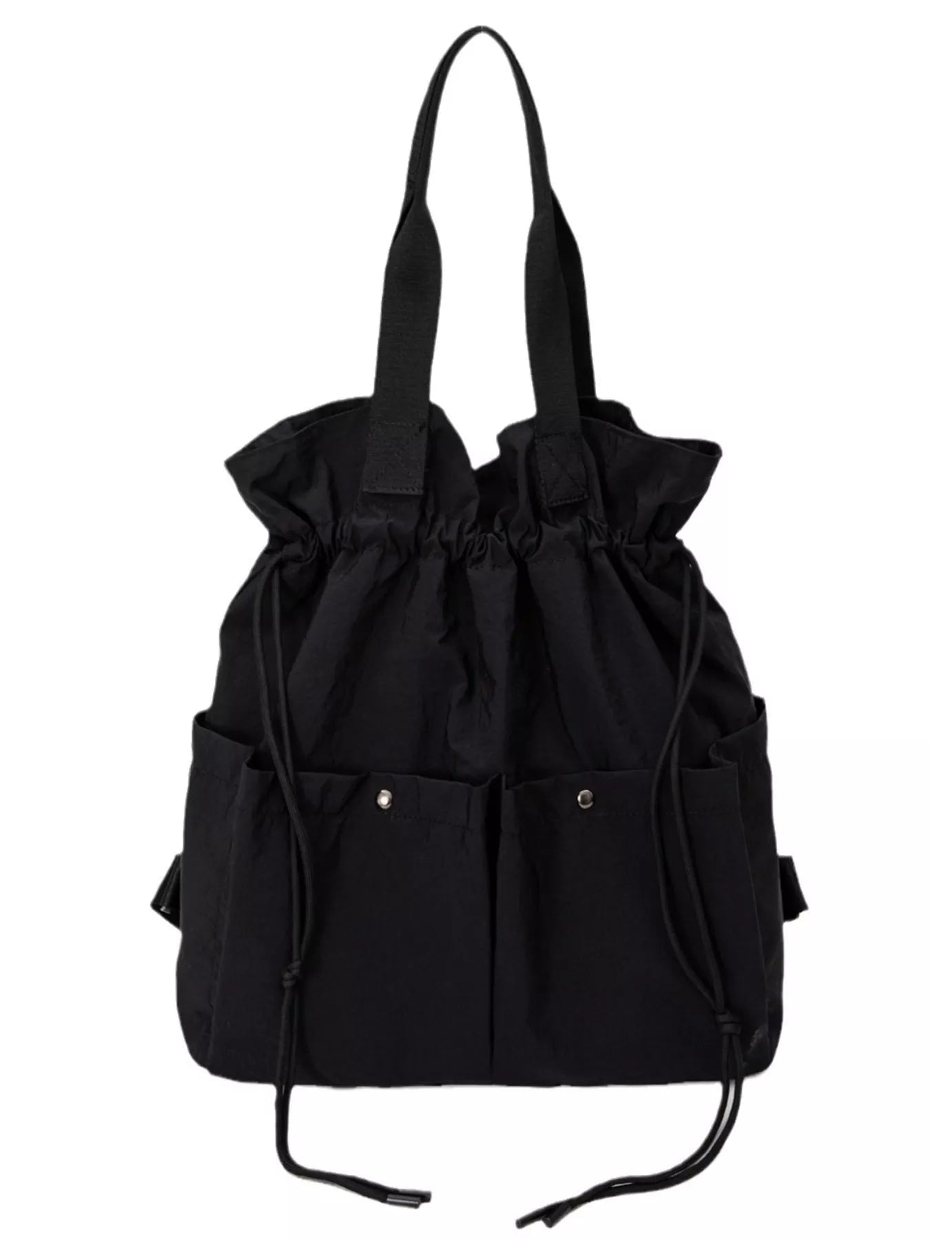 Drawstring Closure Lightweight Backpack Bag 
