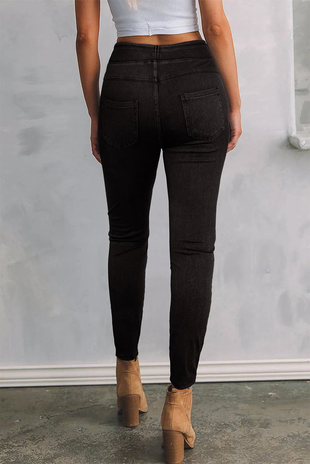 Skinny Jeans with Pockets 