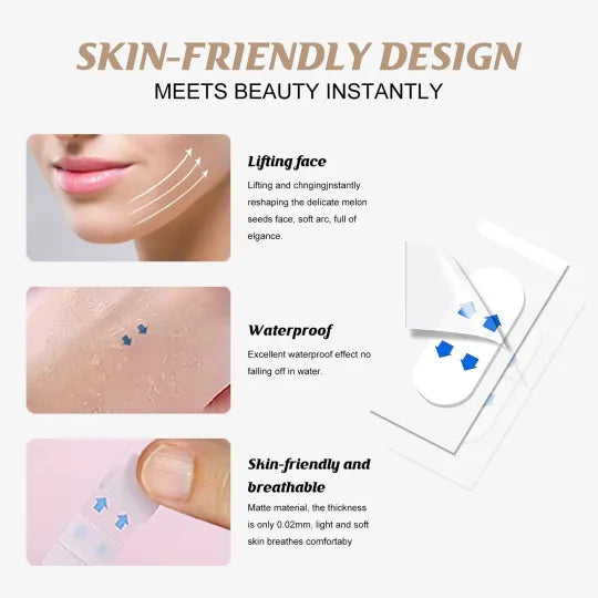 50% Off + Free Shipping TODAY! | Invisible Face Lifter Tape (Limited Stock) 