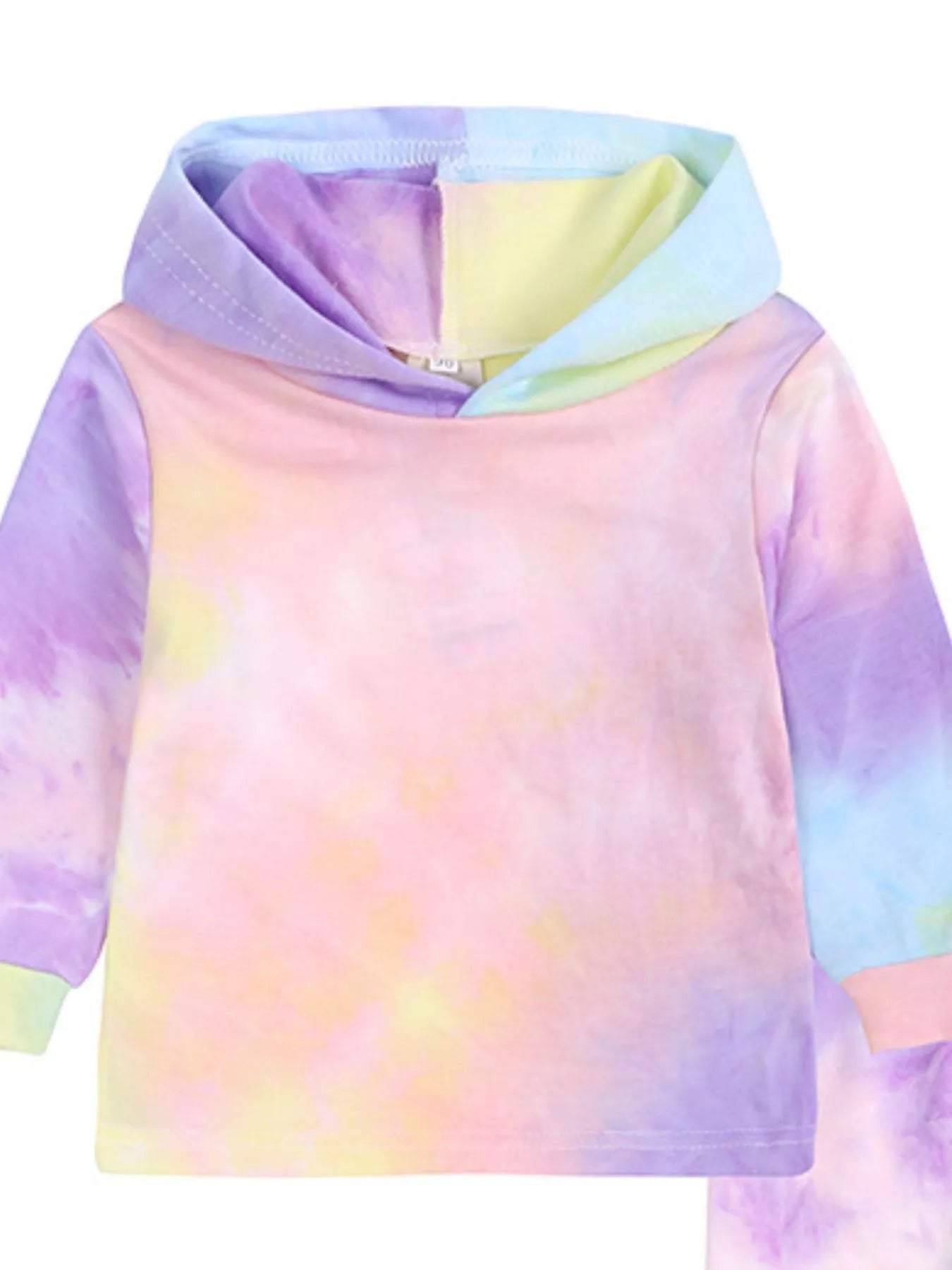 Children's Tie-Dye Hoodie and Pants Set 
