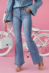 Bootcut Jeans with Pockets 