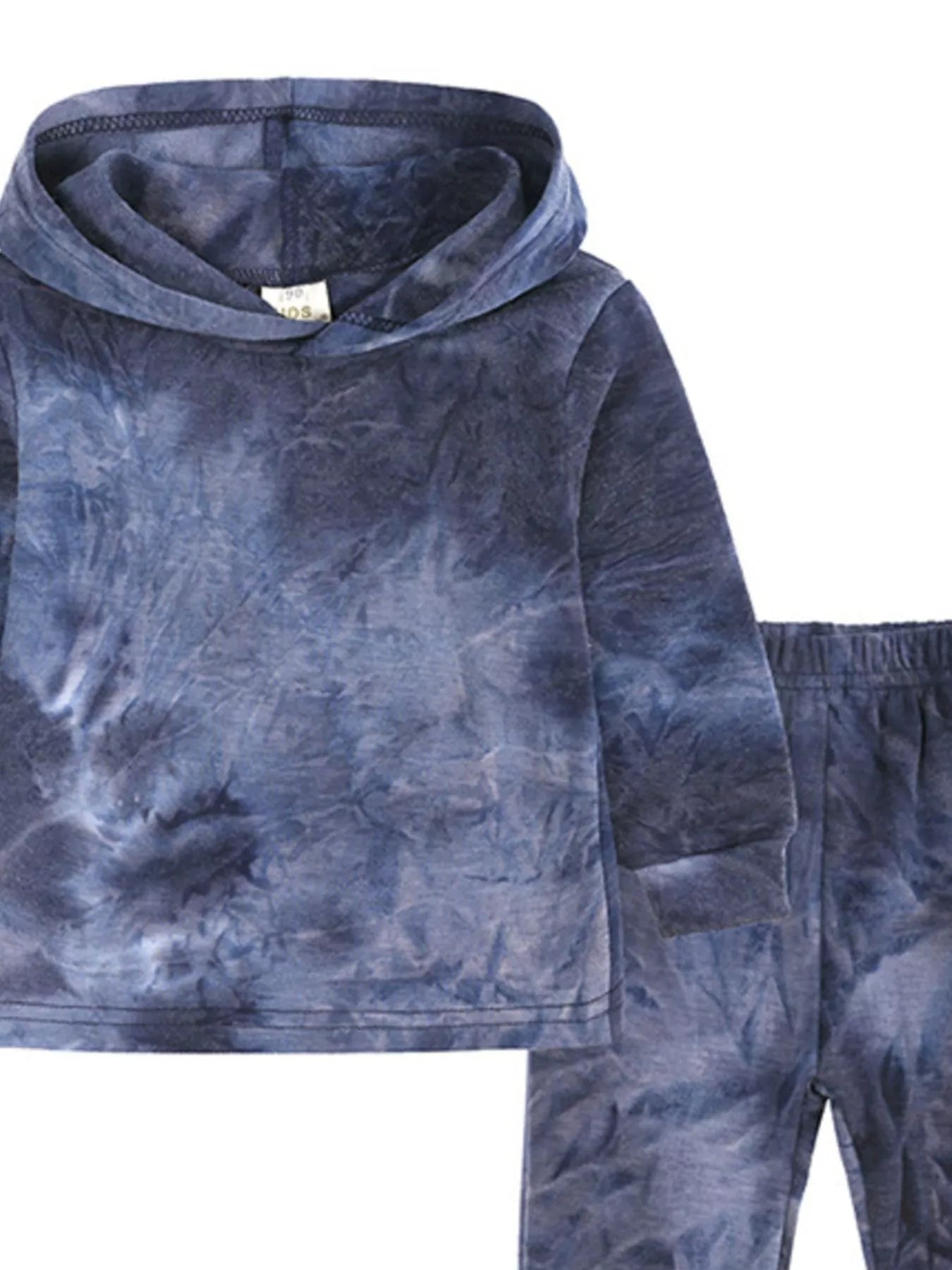 Children's Tie-Dye Hoodie and Pants Set 
