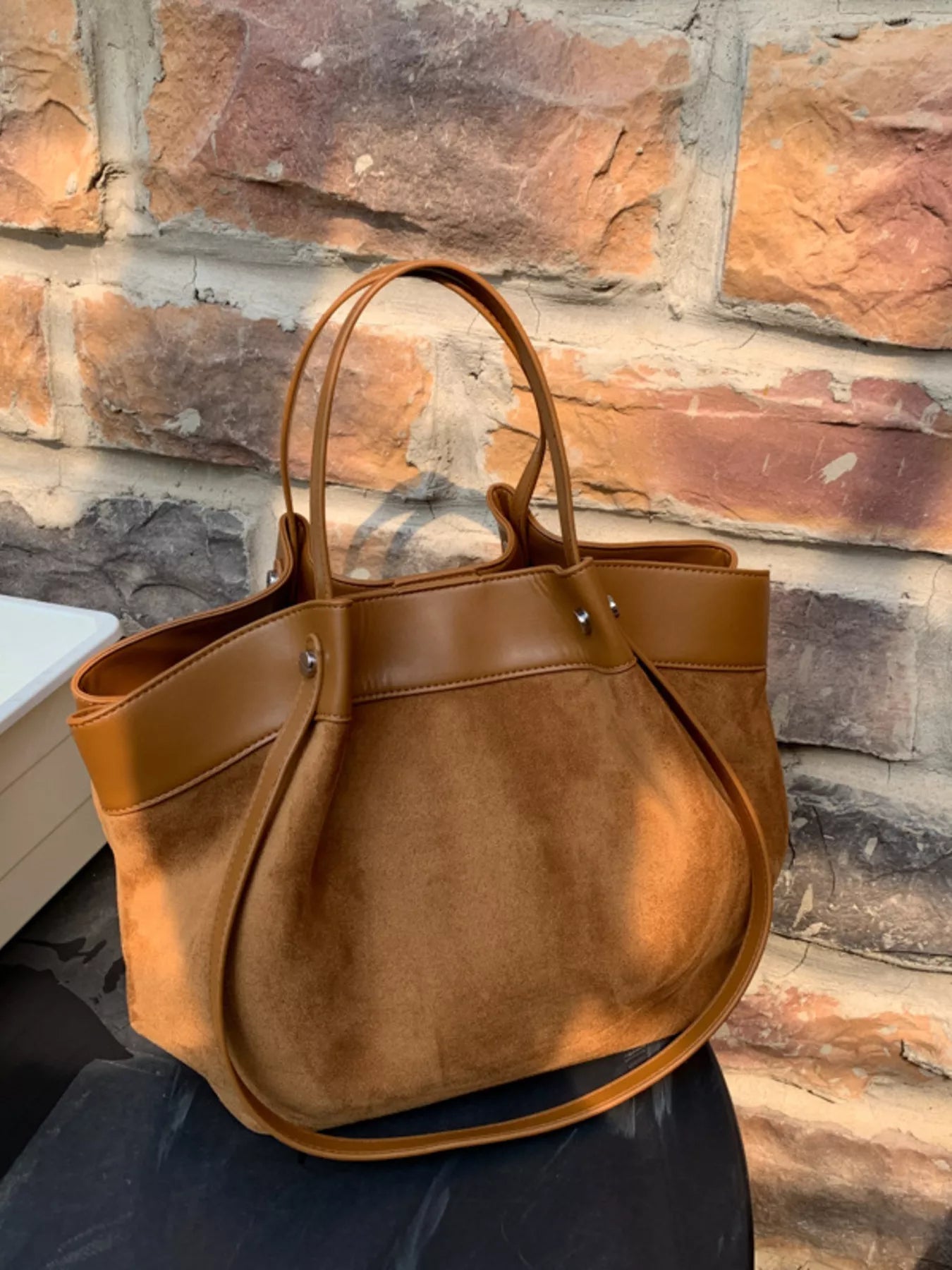 Lightweight Classic Color Tote Bag 